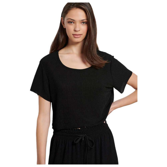 Bodytalk Γυναικεία κοντομάνικη μπλούζα Cropped